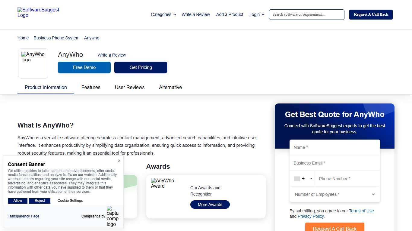 AnyWho - Pricing, Features, and Details in 2026