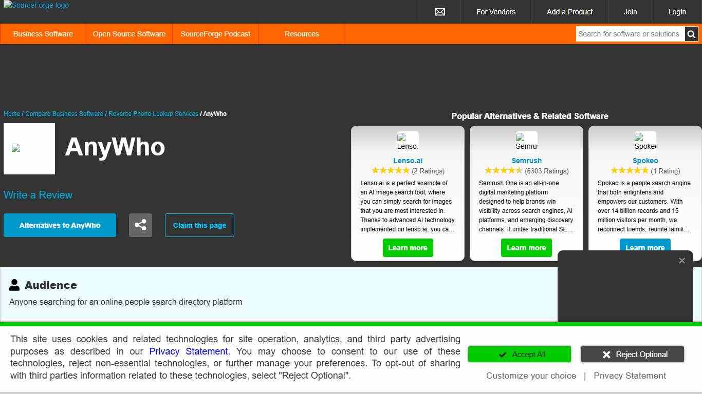 AnyWho Reviews in 2026